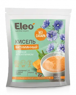 Кисель витаминный с тыквой и псиллиумом "Eleo" 150 г