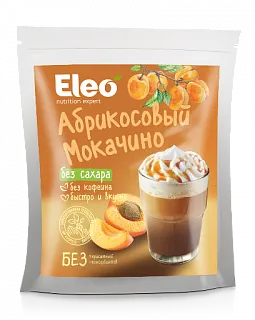 Абрикосовый мокачино без сахара "Eleo" 150 г