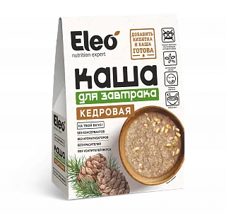 Каша кедровая для завтрака "Eleo" 200 г