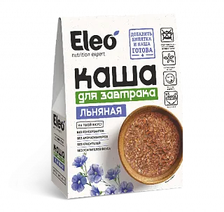 Каша льняная для завтрака "Eleo" 200 г